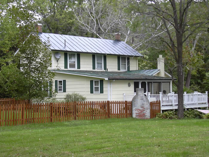 Apple Blossom, Sperryville, Rappahannock County, VA, Back of House