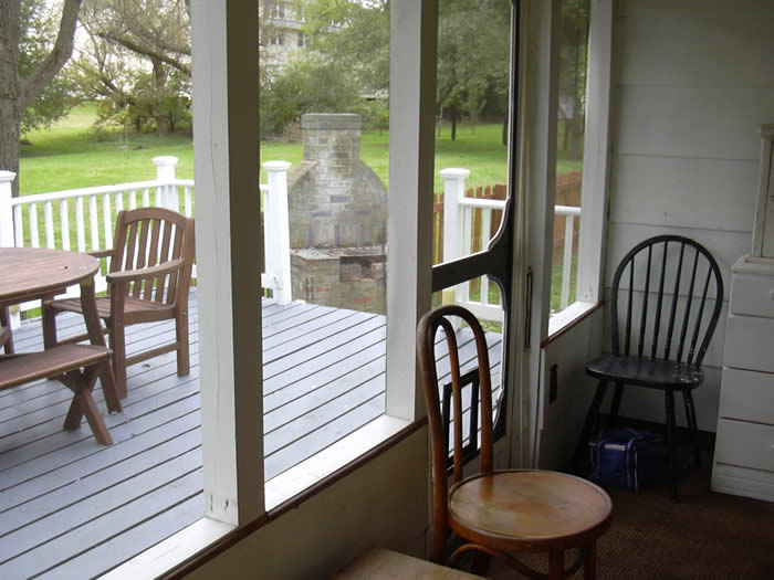 Apple Blossom, Sperryville, Rappahannock County, VA, Screen Porch/deck