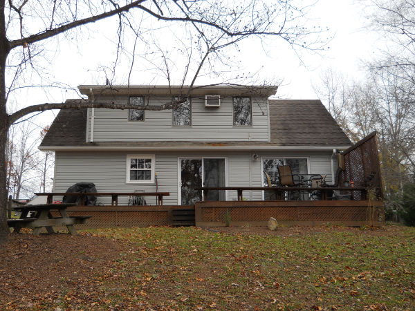 Aspenwood Lane, Boston, Culpeper Virginia, back of house